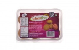 Wheafree Strawberry Cream Biscuits   Box  200 grams